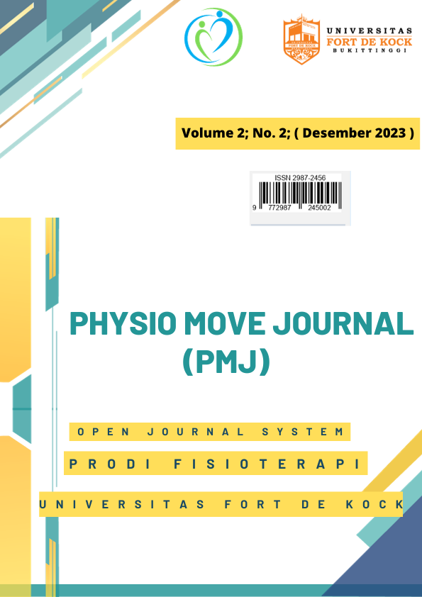 					View Vol. 2 No. 2 (2023): Physio Move Journal
				